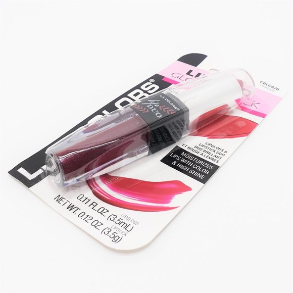 L.A. Colors Lip Duo Gloss & Lipstick CHARMED - Picture 4 of 5